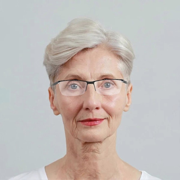 Anti-Blått Ljus Läsglasögon Hög Definition Intelligent Zoom Gammal Syn Spegel för Män och Kvinnor