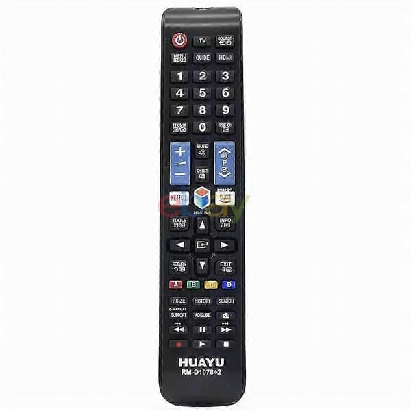 RM-D1078+2 Erstatning for Samsung 3D Smart LCD LED TV Fjernkontroll