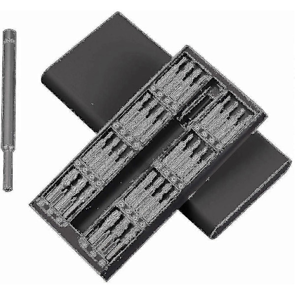 Præcisionsskruetrækkersæt, 63 i 1 Mini Magnetisk Skruetrækker Bit Reparationsværktøjssæt Til Telefon, Tablet, i
