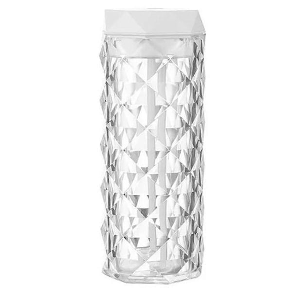1000ML Färgglad USB Kristall Luftfuktare med Aromaterapi och Luftrening för Sovrum och Skrivbord