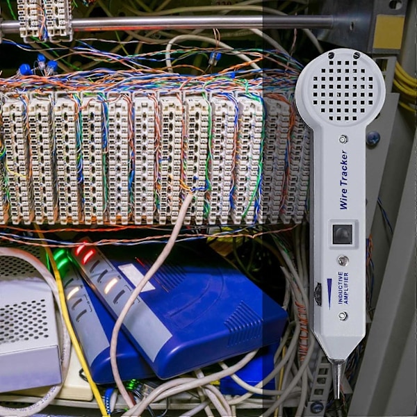 Wire Tracer Krets Tester 200EP Høy Nøyaktighet Kabel Tone Generator Induktiv Forsterker og Probe K