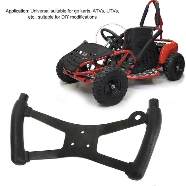 Go Kart Rattet H-Style Racing DIY Modificering Forbedret Kørsel Rat Universal til ATV UTV