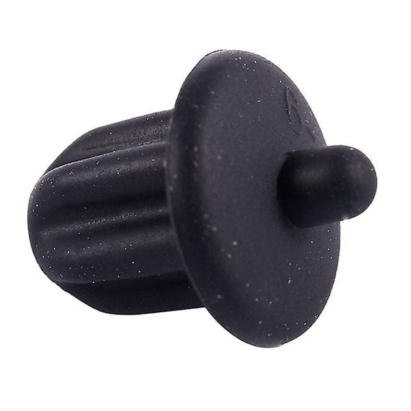 sourcingmap Sort Gummikappe 6,35 mm Audio Jack PC DVD Mikrofon Buchse Staubschutz 10 STK