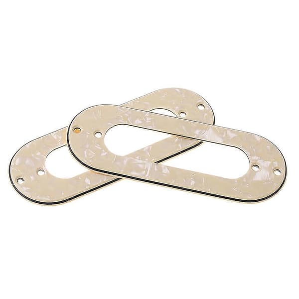 3 st Guitar Pickup Metallram Singel Coil Monteringsomgivning Ring för TL Gitarrdelar