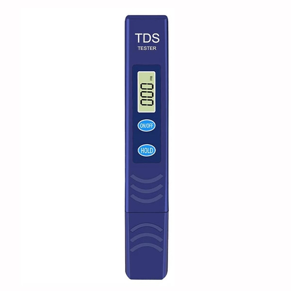 Tds-måler, elektronisk vandtester med 0-9990 ppm måleområde, digital vandtestpen for langt