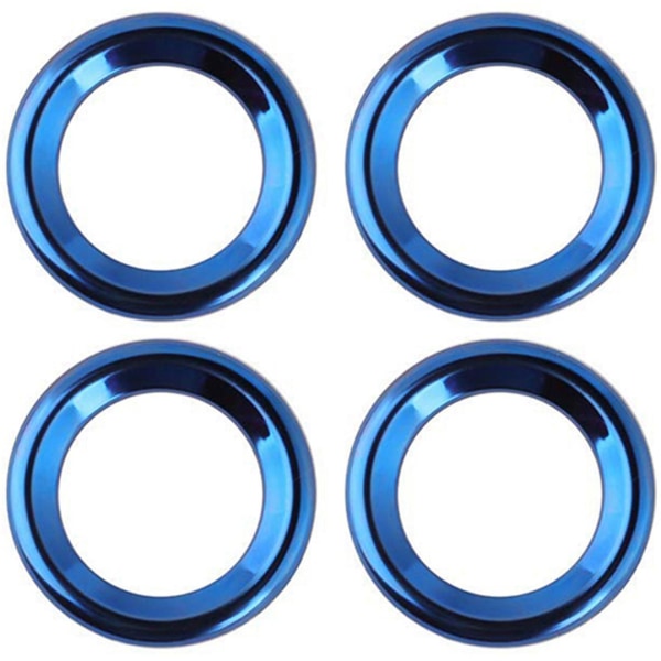 2x Interior Door Audio Speaker Ring Cover Trim For 10th Gen 2019 2018 2017 2016, Blue