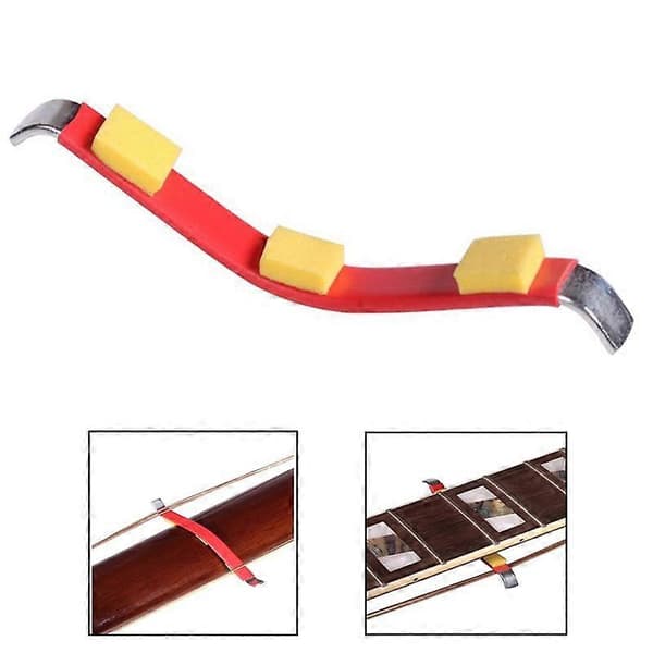 Gitarrsträngsspärr Luthier Bandpoleringsverktyg för Folk Klassisk Akustisk Elektrisk