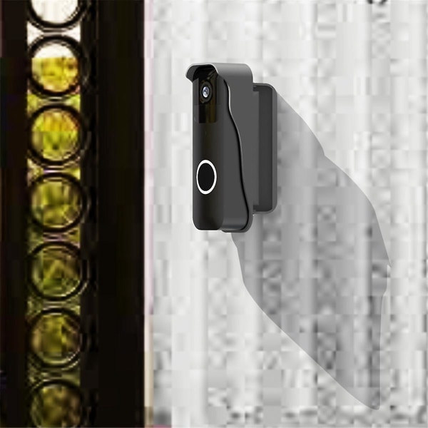 Dørklokkemonteringsvinkel Justerbart monteringssett Kameravinkelfeste, For Blink videodørklokkekamera