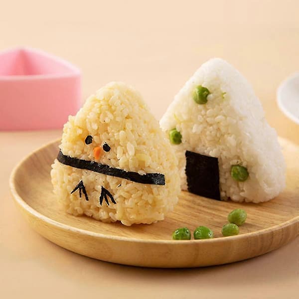 Onigiri Risform Værktøj Trekant Onigiri Form Trekant Risbold Form Maskiner, Yl-375