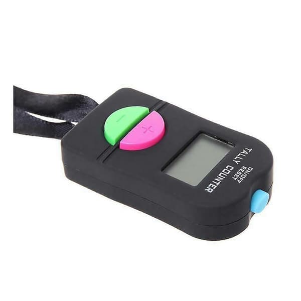 Digital Håndteller Elektronisk Manuell Klikker Golf Gym Håndholdt Teller