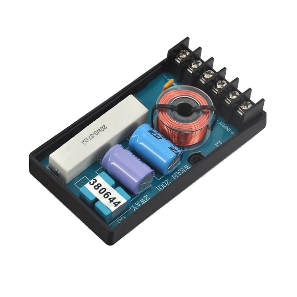 Bil frekvensdeler 2-vejs frekvensdeler Audio Hifi Filter Circuit Board Diskant Bas Frekvens