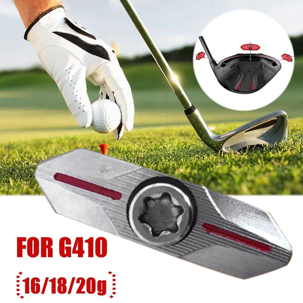 2 stk Golfvekter for Ping G410 Driver - 20g & 10g