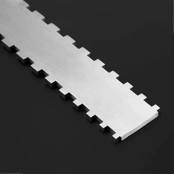 Gitarrhals Notched Straight Edge Fret Rocker Stränghöjdsmätare, Luthiers Verktyg för Gitarrgreppbräda