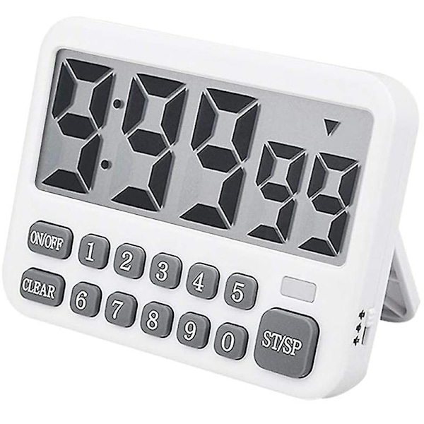 Digital Kökstimer, Stor Display Kocktimer Cykel Räkna Upp/Ned Timer Med Siffror Direkt I