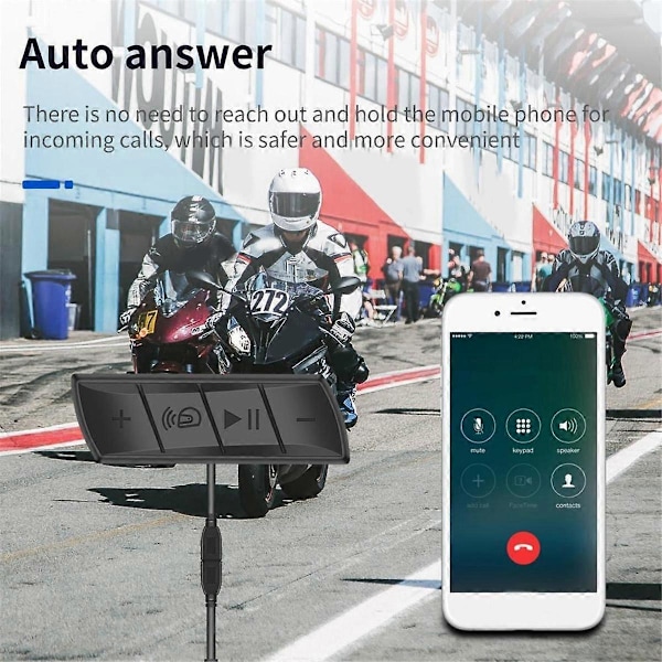 Trådlösa hjälmhörlurar Musikhögtalare IPX7 Vattentät Bluetooth 5.0 Laddningsbar hjälm Intercom Mo