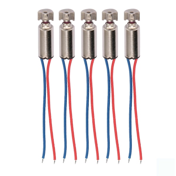 5kpl Mikropuhelimen Ydintön Värinämoottori DC 3V 11.2x3.2mm YEMAA