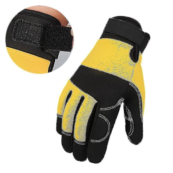 Trädgårdshandskar Slitstarka Trädgårdshandskar Storlek: L: Handflatans bredd: 8,5-9,5 cm