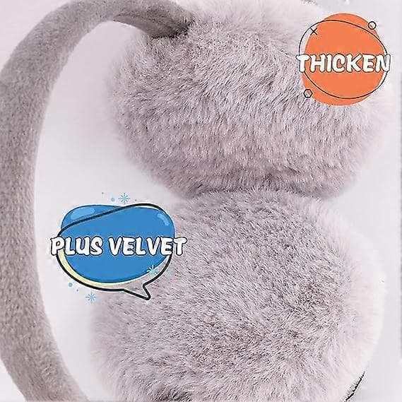 Varma öronmuffar för barn, pojke, flicka, vinter, öronmuffar för kallt väder, öronvärmare