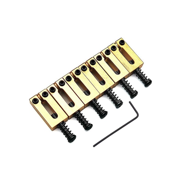 6 Pcs Electric Guitar Single Shake Tremolo Bridge String Code, Bottom String Bar Pressing String Co