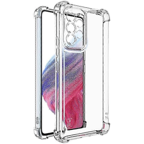 Til Samsung Galaxy A53 5G Deksel Rett Ramme Fire Hjørner Støtsikker Klar TPU-deksel