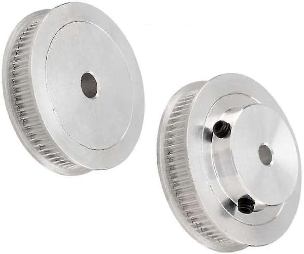 2gt Synkront Hjul 20 60 Tänder Borr Aluminium Synkron Remhjul Gt2 Timing Bälte Remhjul System