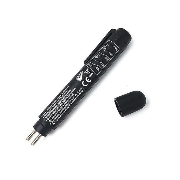 1 stk Bremsvæske Tester, 5 LED Auto Diagnostisk Bremser Test Pen Bærbar Køretøj Auto Bremser Tester