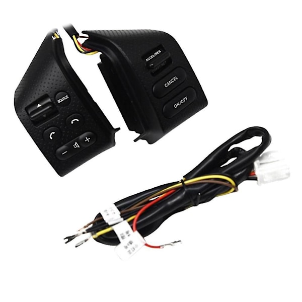 Bil Hastighets Cruise Control Bryter For Sylphy 2008-2019 Rattknapp Med Ledningsnett Svart