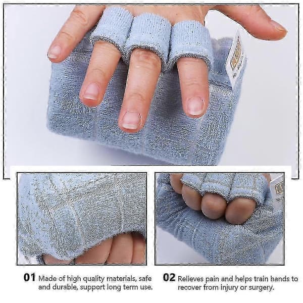 Komfortabel Elastisk Fingerseparator Hånd- og Fingerhjælp til Ældre - Yvan