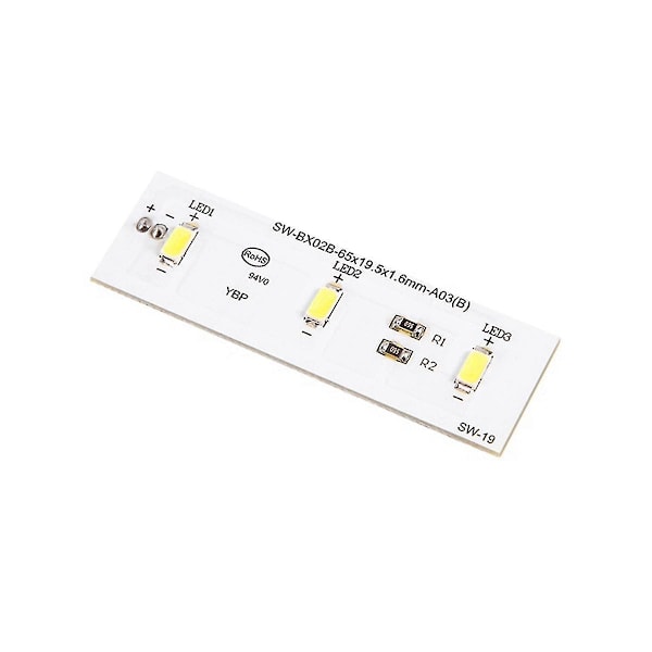 2pcs Sw-bx02b Refrigerator Replacement Led Light Board Zbe2350hca Light Bar Sw-bx02b