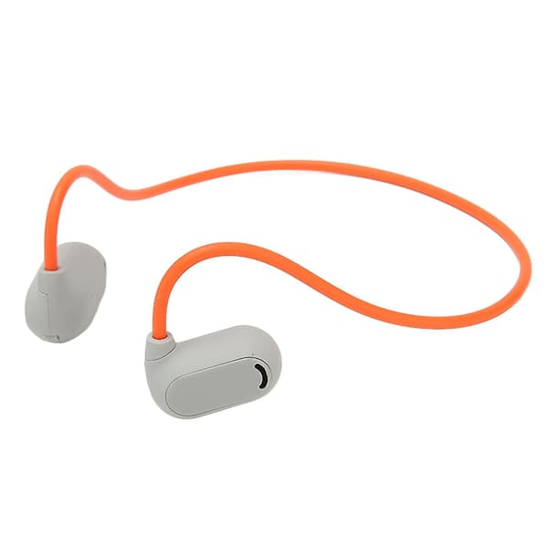 Åpne Øre Bluetooth Hodetelefon Stereo Lossless Oppladbart Trådløst Headset for Løping Kjøring Trening Grå