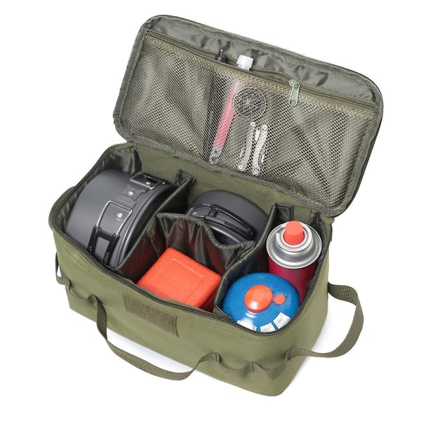 Udendørs Camping Opbevaringspose Gaskomfur Beholder Pot Bæretaske Picnic Bag Køkkengrej Udstyr Organizer