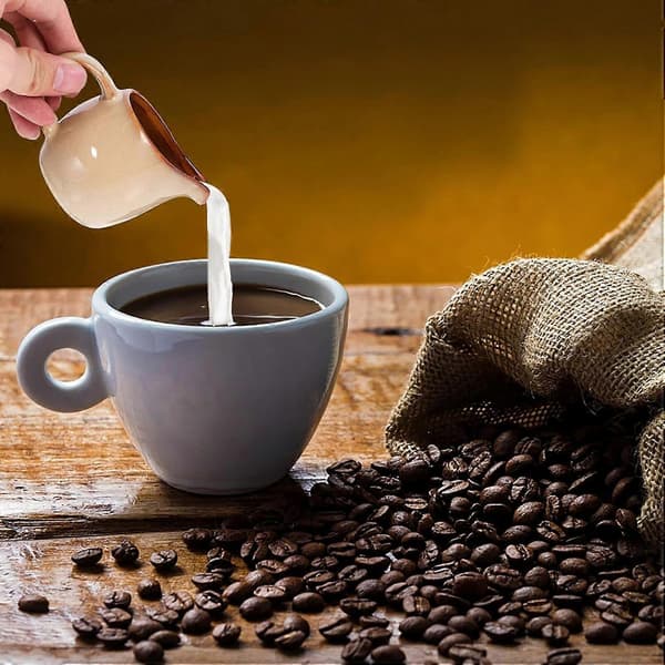 Latte Mælkekander | Keramiske Mælkekander | Kaffe Mælkekande | Elegant Porcelæn