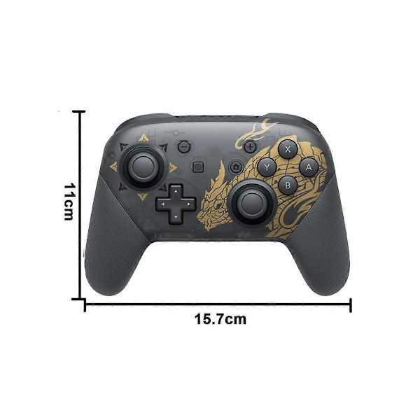 Trådløs Bluetooth Controller til Pro Gamepad Joystick til Konsol 6-Akset med NFC(B)