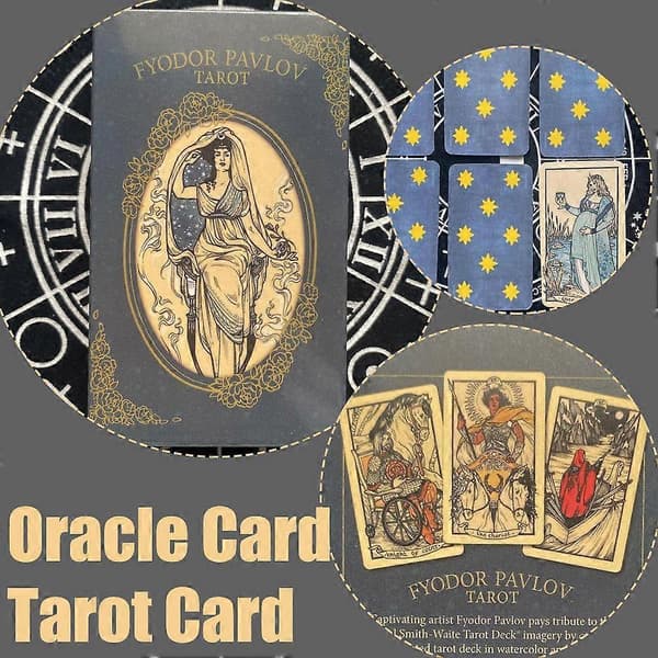 78 Tarotkort Sæt Tarot Orakel Tarots Psykiske Kort Sæt