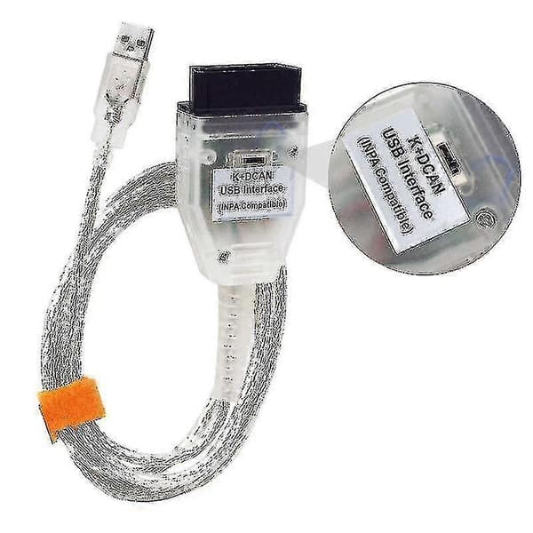 BMW Diagnostisk Testkabel - Inpa Bmw K+can K+dcan Med Switch Hvid