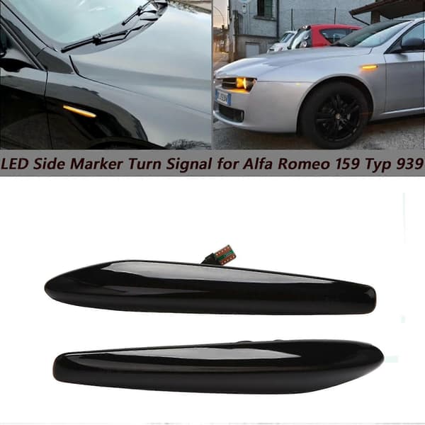 Dynamisk sidomarkeringslampa för bil Alfa Romeo 159 Typ 939 2005-2010