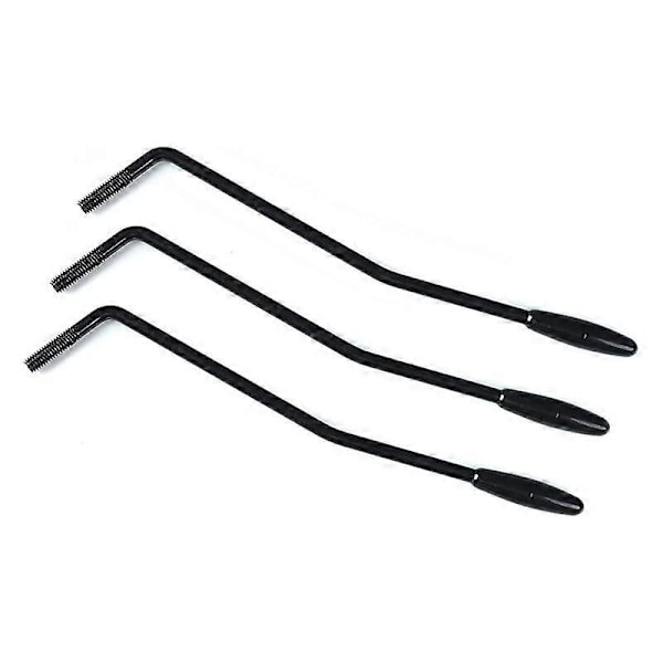 3 stk. 6mm gevind Tremolo Arm Whammy Bar til Fender Stratocaster Elektrisk Guitar Tremolo System, B