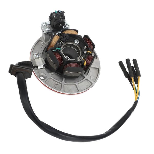 Magneto Statorplatta Kopparspole 5 Trådar Hög Konduktivitet Generator Statorspole för YX 150cc 160cc Kickstartmotor