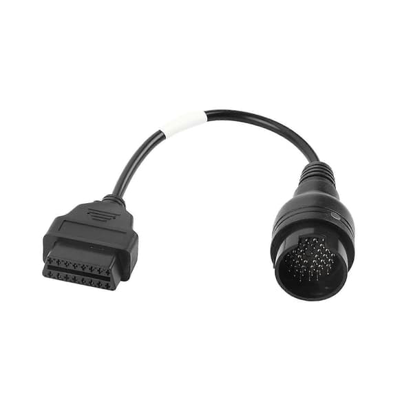 38-pins til 16-pins OBD2 Adapterkabel for Iveco lastebil