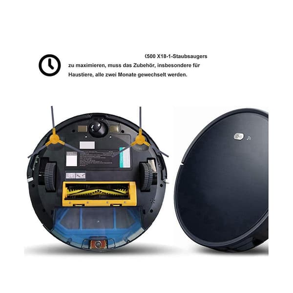 12 stk. sidebørste for Ikhos Create NetBot S15 X500 X600 X500 Pro robotstøvsuger