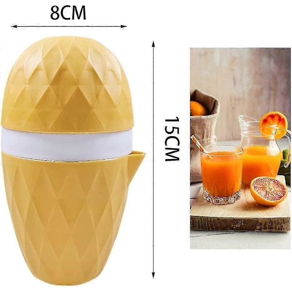 Manuel Citrus Juicer Manuel Frugtpresser Citronpresser Dobbelt Anvendelse Manuel Frugtpresser