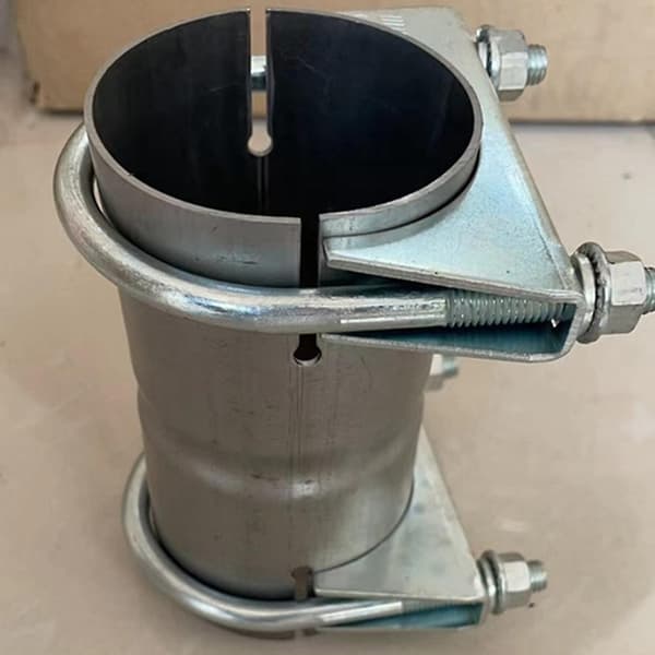 2.5 Tommer 63mm Klemme-På Rustfritt Eksosrør Koblingsmuffe Koblingssett