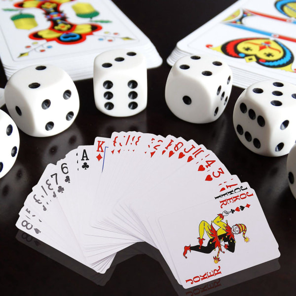 2x hemmelige merkede pokerkort Se gjennom-spillekort Magic Toys Poker Magic Tricks