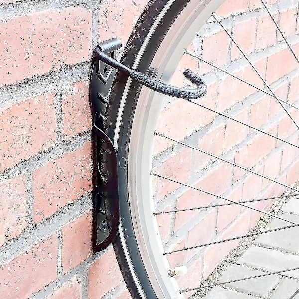 Cykelholder Cykelvægholder til ophængning af cykler - Sort - Sæt med 2 - Yvan