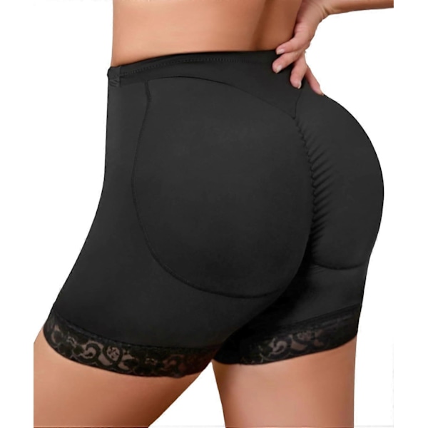 Hofte- og rumpeputer for kvinner, polstret dip-forsterker, Bbl Filler Shapewear-shorts for