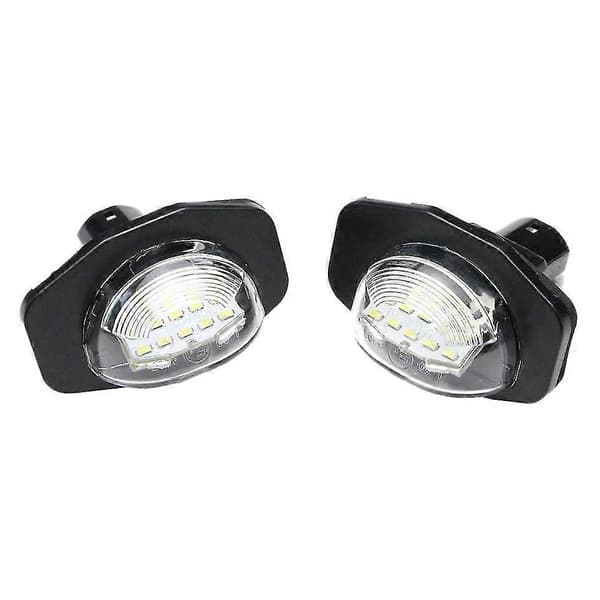 18smd Vit LED-nummerskyltsbelysning för Toyota Corolla Sienna Wish