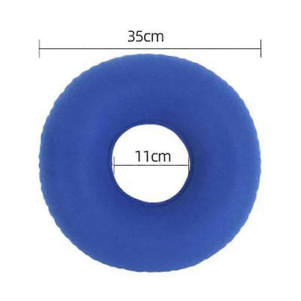 Ring Memory Foam Pute for Hemoroide Lindring Blå