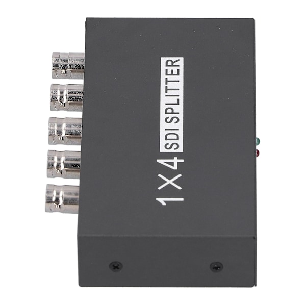 100–240V F214 SDI Splitter 1x4 1 in 4 Out Stöder SD/HD/3GSDI Repeater Extender (UK-kontakt)