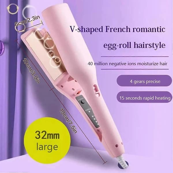 Curluxe Fransk Locktång, Curluxe Skapa enkelt franska lockar med locktänger
