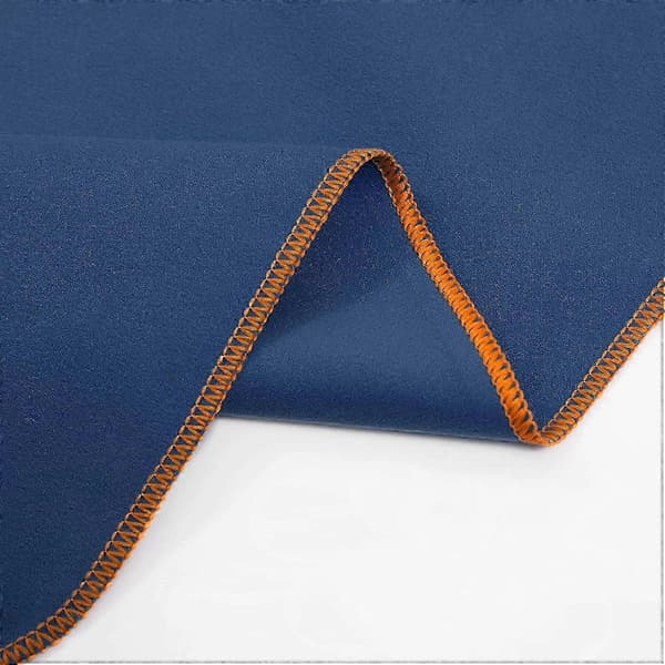 Dobbeltsidet Fleece Hætte Hurtigtørrende Absorberende Kappe til Mænd Kvinder Voksne - orange